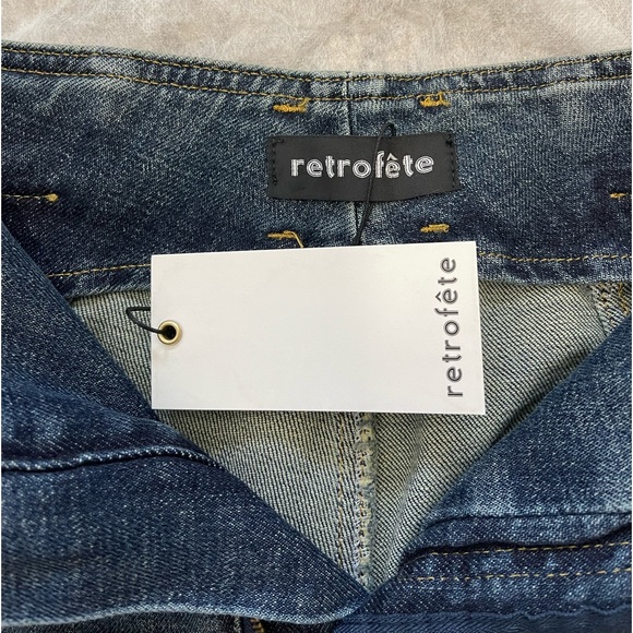 Retrofete Miriam Blue Ankle & Cropped Jeans - Picture 1 of 12